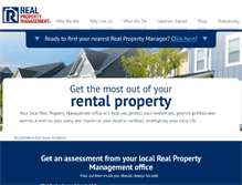 Tablet Screenshot of albuquerque.realpropertymgt.com